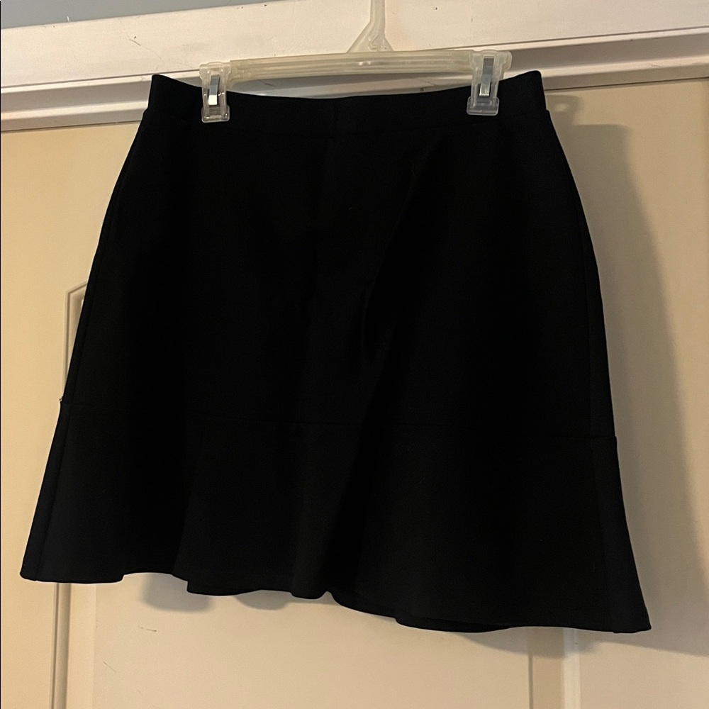 Black Flared Skirt